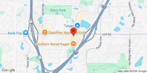 Map of 2000 Rahncliff Ct Ste 400 Eagan, MN 55122