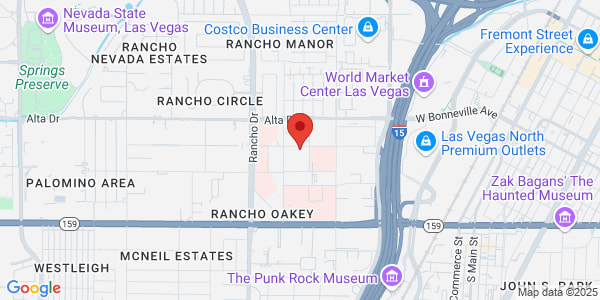 Map of 2011 Pinto Ln Ste 200 Las Vegas, NV 89106