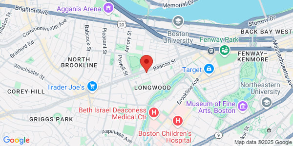 Map of 1101 Beacon St Ste 3 West Brookline, MA 02446