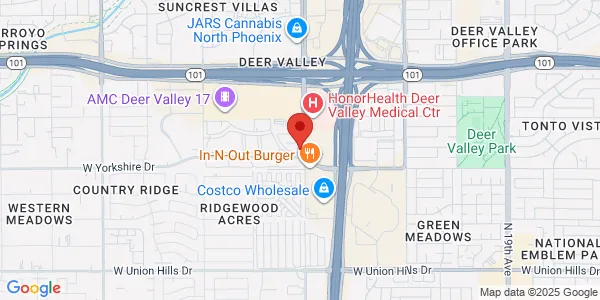 Map of 19464 N 27th Ave Suite 101 Phoenix, AZ 85027