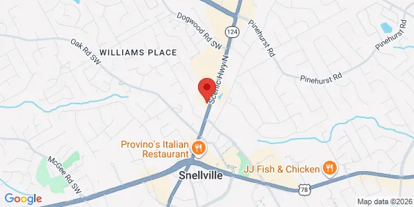 Map of 2059 Scenic Hwy N Ste 101 Snellville, GA 30078