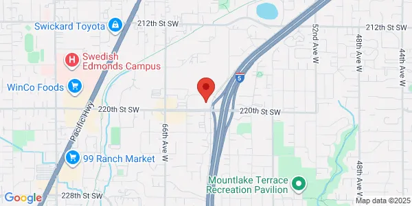 Map of 6100 219th St SW Ste 480 Mountlake Terrace, WA 98043