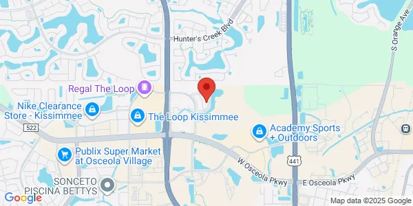 Map of 1132 Cypress Glen Cir Kissimmee, FL 34741