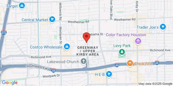 Map of 3310 Edloe St Houston, TX 77027