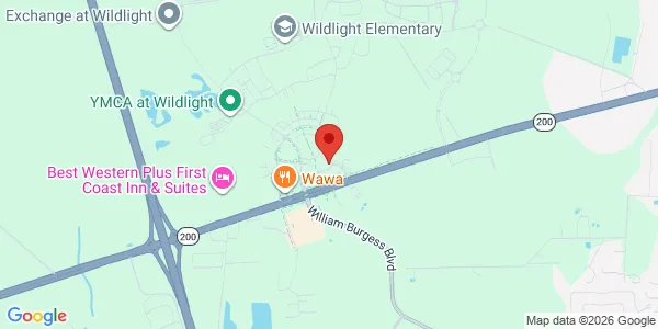Map of 57 Homegrown Way Unit 601 Yulee, FL 32097