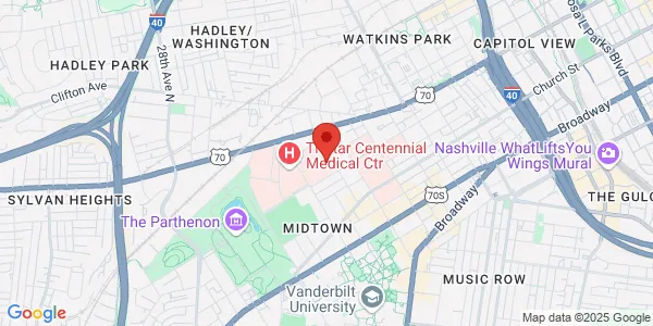 Map of 2201 Murphy Ave Ste 203 Nashville, TN 37062
