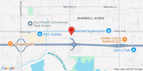 Map of 300 S Rockwell Ave Oklahoma City, OK 73128