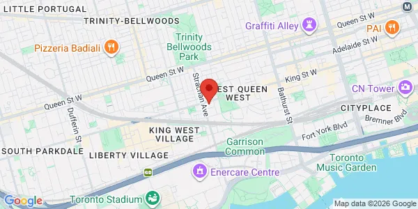 Map of 100 King Street W Concourse Level Toronto, ON M5X 1C7 Canada