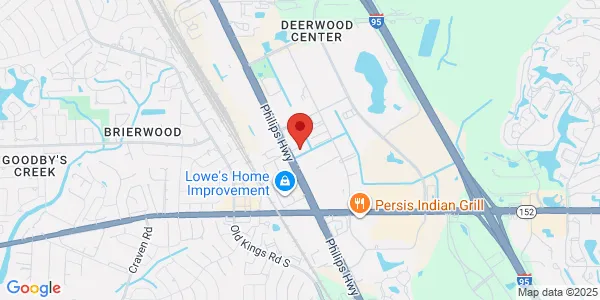 Map of 7999 Philips Hwy Ste 304 Jacksonville, FL 32256
