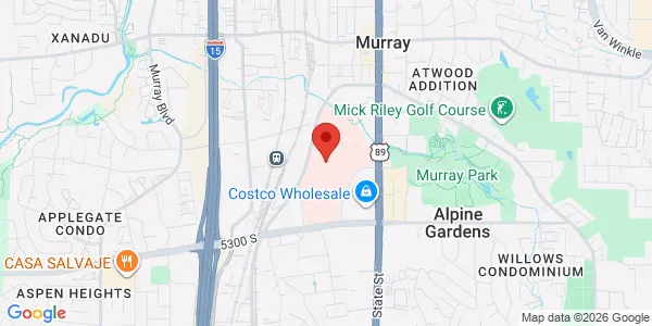 Map of 5063 South Cottonwood St Murray, UT 84107
