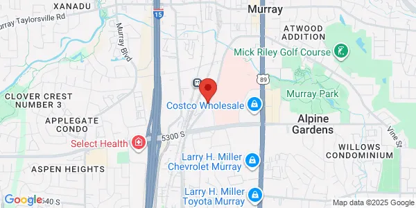 Map of 5063 South Cottonwood St Murray, UT 84107