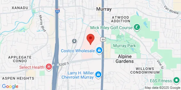 Map of 5121 South Cottonwood St #170 Murray, UT 84107