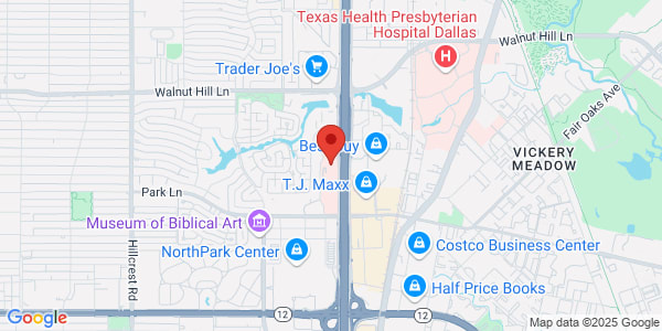 Map of 9301 N Central Expy Tower1 Ste 310 Interventional Spine And Pain Dallas, TX 75231