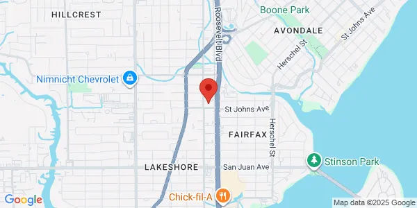 Map of 4509 Saint Johns Ave Ste 4 Jacksonville, FL 32210