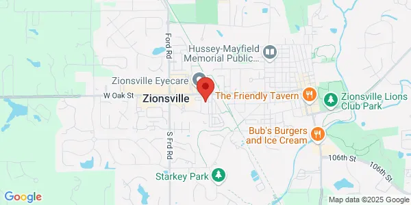 Map of 55 Brendon Way Zionsville, IN 46077