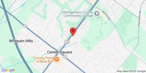 Map of 676 Dekalb Pike Ste 200 Blue Bell, PA 19422