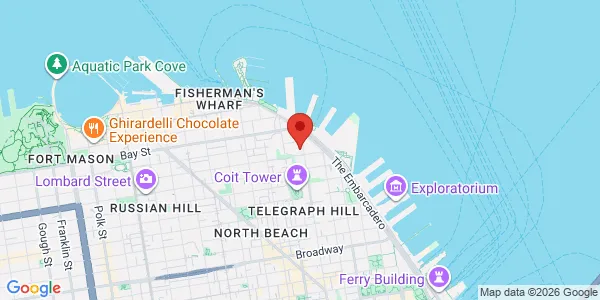 Map of 1725 Montgomery St Ste 250 San Francisco, CA 94111