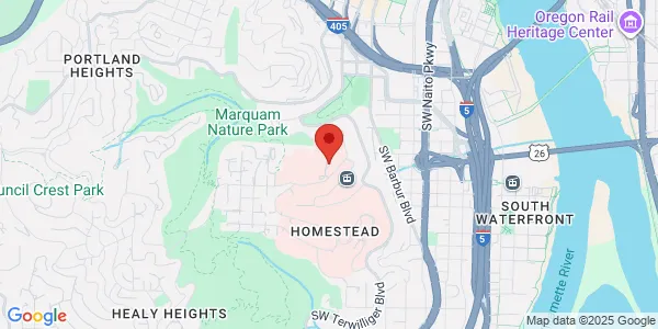 Map of 3270 SW Pavilion Lp Portland, OR 97239