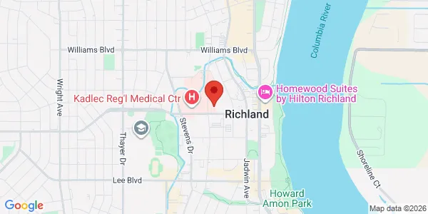 Map of 780 Swift Blvd Richland, WA 99352