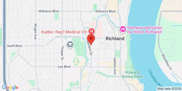 Map of 900 Stevens Dr Ste 101 Richland, WA 99352