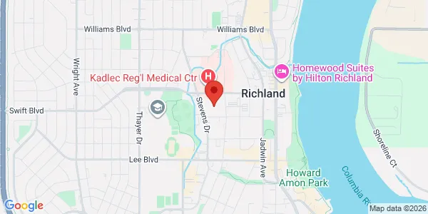 Map of 945 Goethals Dr Ste 220 Richland, WA 99352