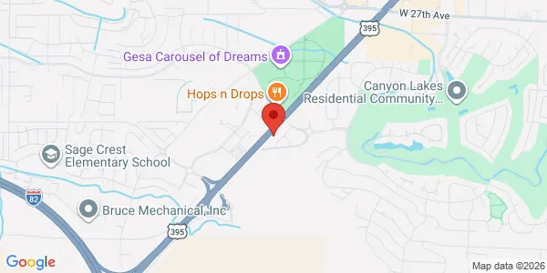 Map of 3900 S Zintel Way Kennewick, WA 99337