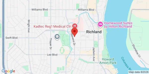 Map of 900 Stevens Dr Richland, WA 99352