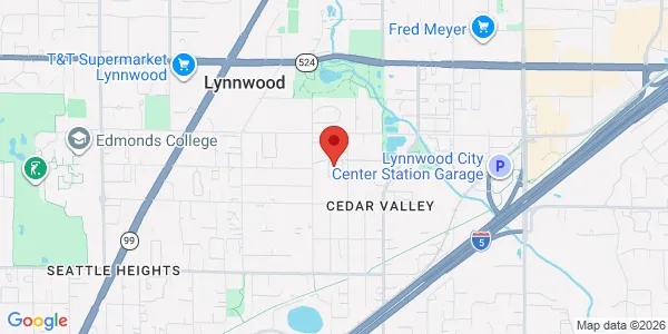 Map of 20200 54th Ave W Lynnwood, WA 98036
