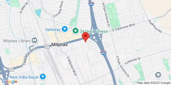 Map of 770 E Calaveras Blvd Milpitas, CA 95035