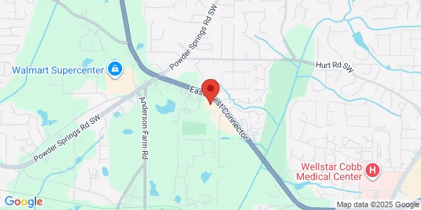 Map of 3640 Tramore Pointe Pkwy Austell, GA 30106