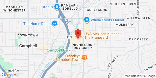 Map of 1875 S Bascom Ave Unit 2550 Campbell, CA 95008