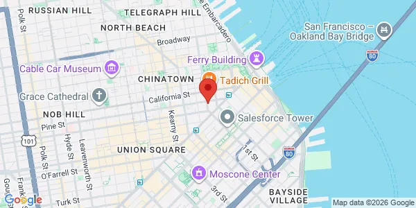 Map of 98A Battery St San Francisco, CA 94111