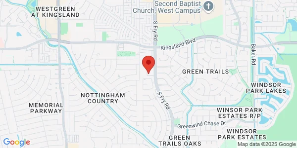 Map of 954 S. Fry Road Katy, TX 77450