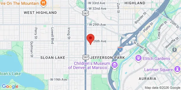 Map of 2515 Eliot St Denver, CO 80211