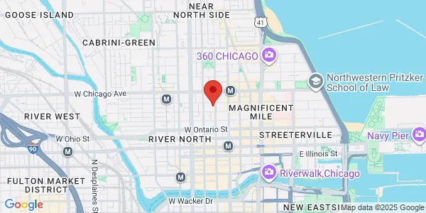 Map of 712 N Dearborn St Chicago, IL 60654