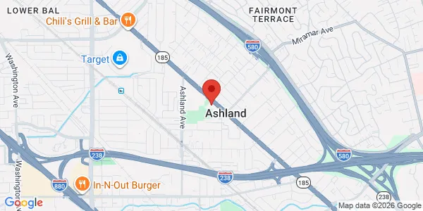 Map of 16335 E 14th St San Leandro, CA 94578