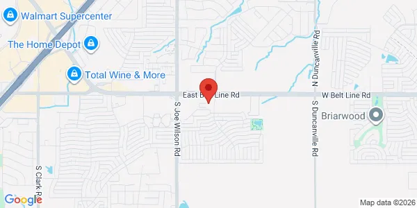 Map of 950 Belt Line Rd Ste 120 Cedar Hill, TX 75104