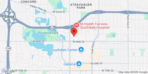 Map of 6545 France Ave S Ste 641 Edina, MN 55435