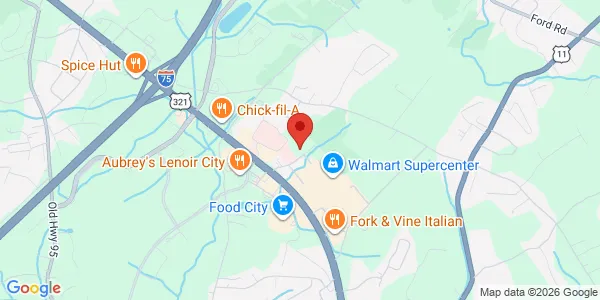 Map of 689 Medical Park Dr Ste 202 Lenoir City, TN 37772