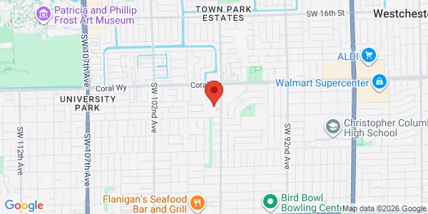 Map of 2720 SW 97th Ave 204 205 Ste 204 - 205 Miami, FL 33165