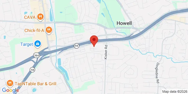 Map of 1475 Kisker Rd Ste 140 Saint Charles, MO 63304