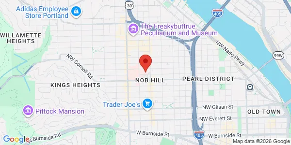 Map of 1130 NW 22nd Ave Ste 360 Portland, OR 97210