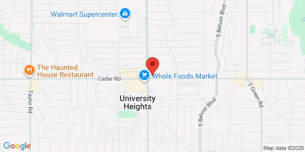 Map of 2135 Warrensville Center Rd Cleveland, OH 44121