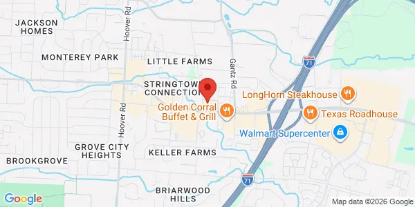 Map of 2110 Stringtown Rd Grove City, OH 43123
