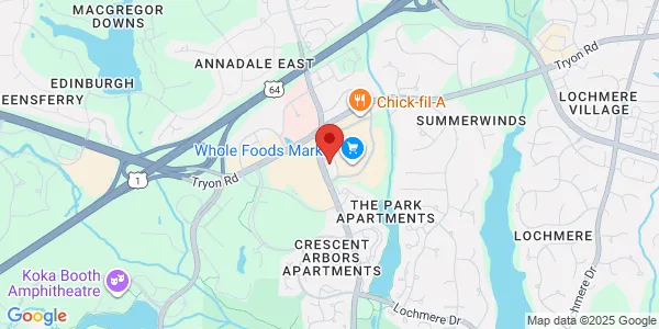 Map of 111 Advent Ct Cary, NC 27518
