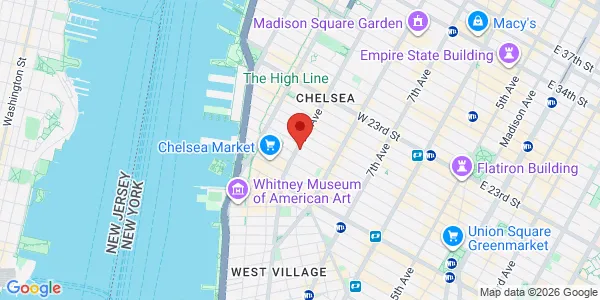 Map of 120 9th Ave New York, NY 10011