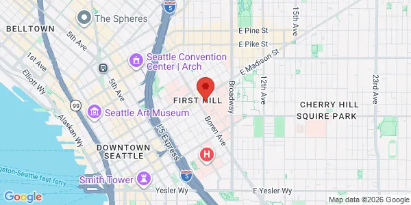 Map of 1101 Madison St Ste 306 Seattle, WA 98104
