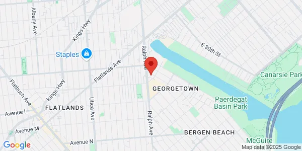 Map of 2035 Ralph Ave A10 Ste A10 Brooklyn, NY 11234