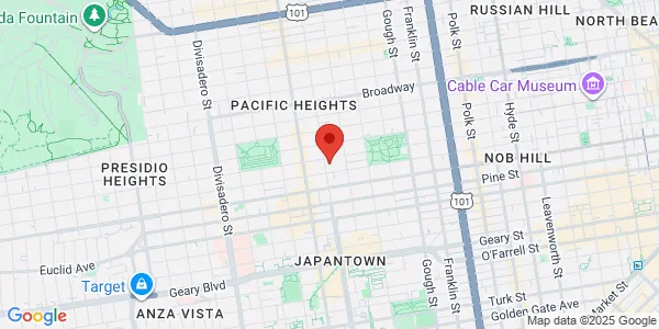 Map of 2100 Webster St Ste 420 San Francisco, CA 94115