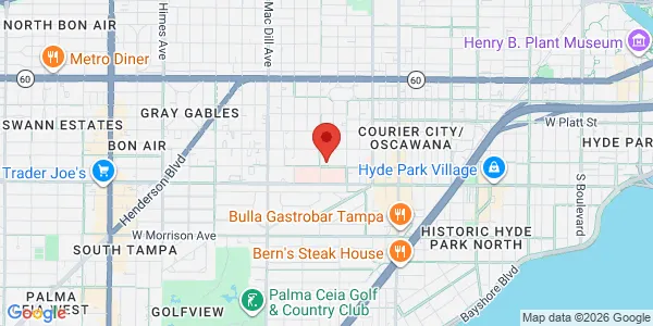 Map of 508 S Habana Ave Ste 200 Tampa, FL 33609